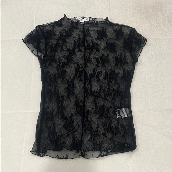 Tops - Black Lace Top